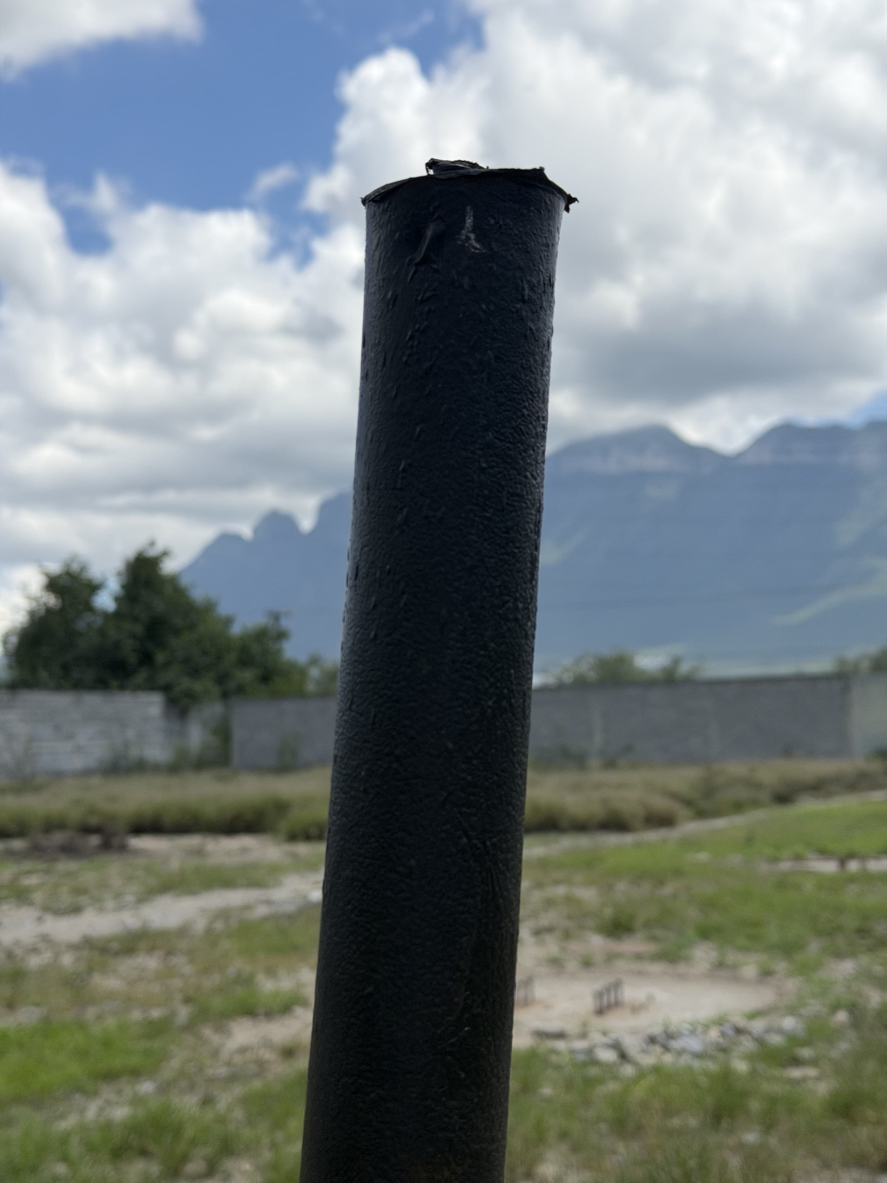 2" round plastic lumber profile